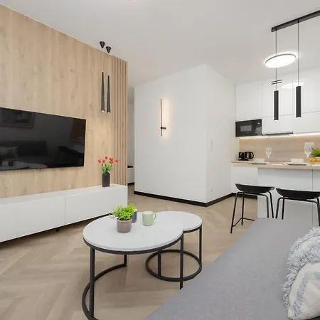 Przytulny Apartament Z Parkingiem I Tarasem W Warszawie By Rent Like Home Warszawa Eksteriør bilde